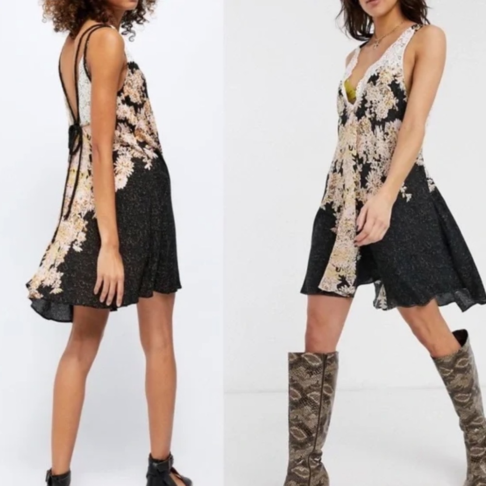 Free People Morning Sun Lace Slip Dress - Picture 3 of 9